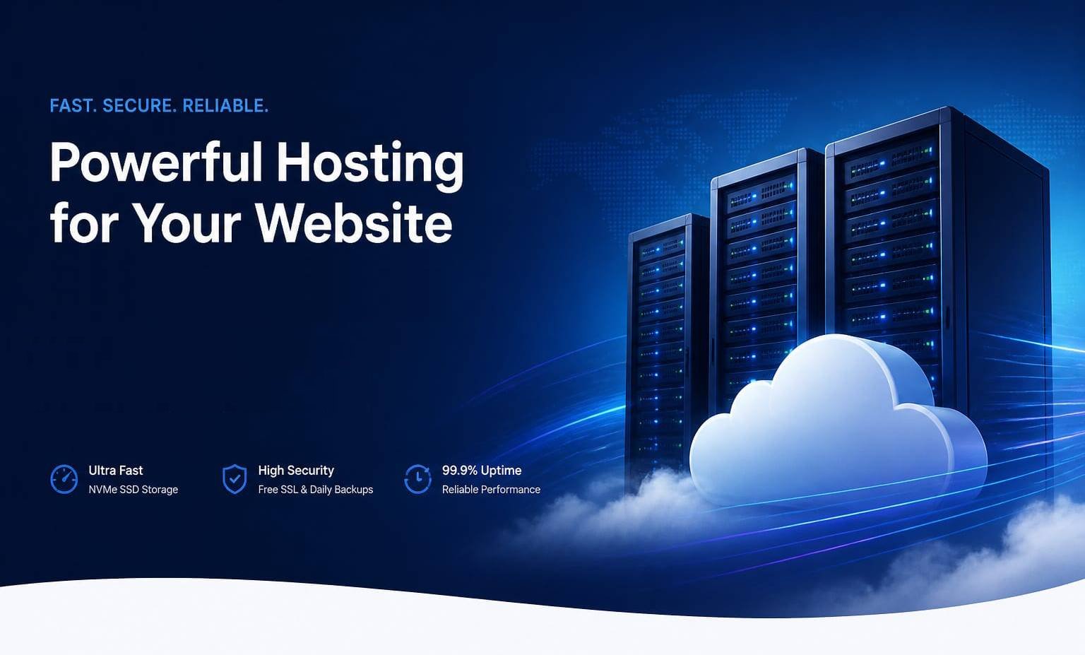 Nodix — Fast. Secure. Reliable web hosting.